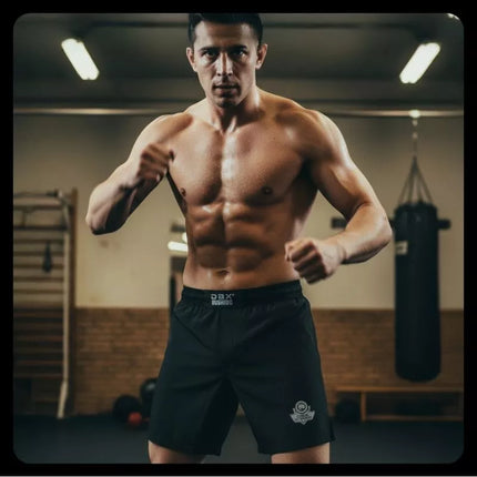 Juodi DBX Bushido MMA šortai
