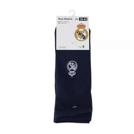 Real Madrid kojinės, 2 poros, tamsiai mėlynos, 2900003459
