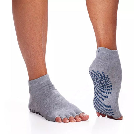 GAIAM 63708 Non-Slip Toeless Yoga Socks