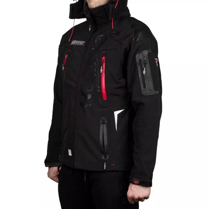 Geographical Norway Techno Softshell M WU6068-GN-BLACK striukė