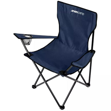 FOLDING CAMPING CHAIR 50X50X80CM NAVY BLUE