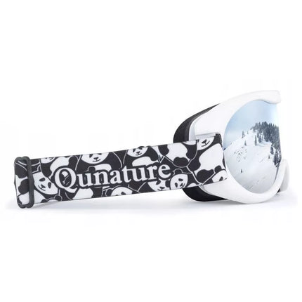 Qunature Panda vaikiški slidinėjimo akiniai - Juoda/Balta