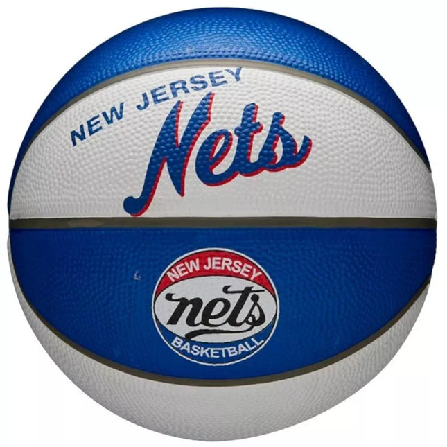 "Wilson NBA Team Retro Brooklyn Nets" mini kamuolys WTB3200XBBRO