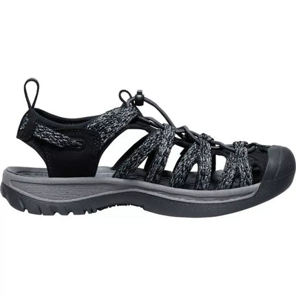 Keen Moteriški Sandalai WHISPER 1028815 JUODA/PLIENO PILKA