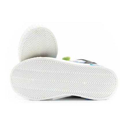 Leomil Sonic sportiniai batukai vaikams, lengvi kedukai su lipukais, juodi