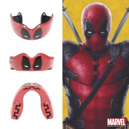 OZ-TT "Extro Marvel Deadpool" Burnos apsauga RAUDONA IR JUODA SENIOR