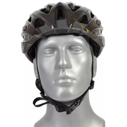 DUNLOP MTB BLACK ADJUSTABLE CYCLING HELMET R. L (58-61CM)