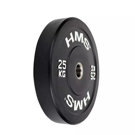 Olympinis svoris HMS BLACK BUMPER 25 kg BBR25