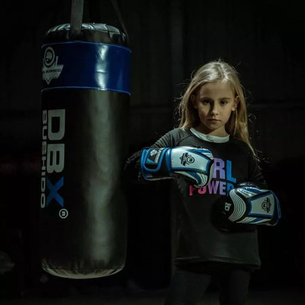 6oz Boxing Gloves for Kids - Junior Blue ARB407v1-6oz