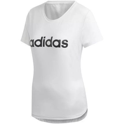 Adidas Moteriški D2M Logotipo Marškinėliai DU2080