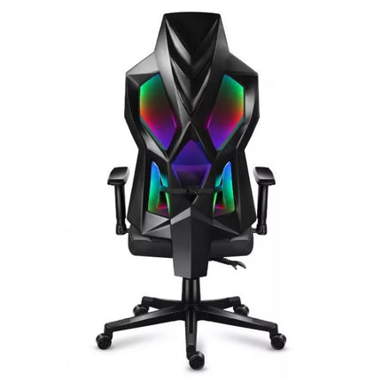 Huzaro Combat 6.2 Juoda RGB Žaidimų Kėdė