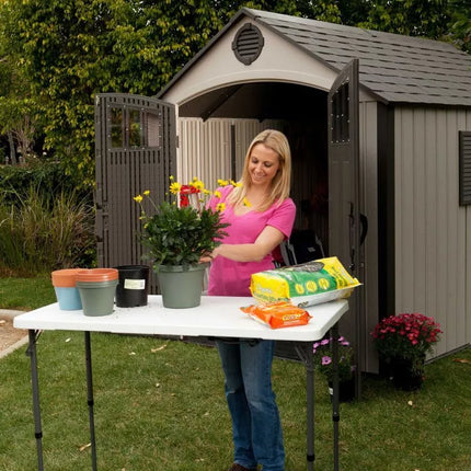 Sulankstomas stalas 122 cm su reguliuojamu aukščiu 4428