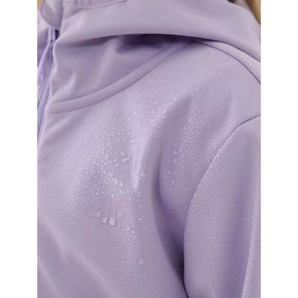 Vėjui nepraleidžianti softshell striukė su neodry 5000 membrana mergaitėms 4F Junior 4FJWAW24TSOFF261-51S