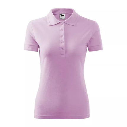 Women's Pique Polo Shirt (Orchid)