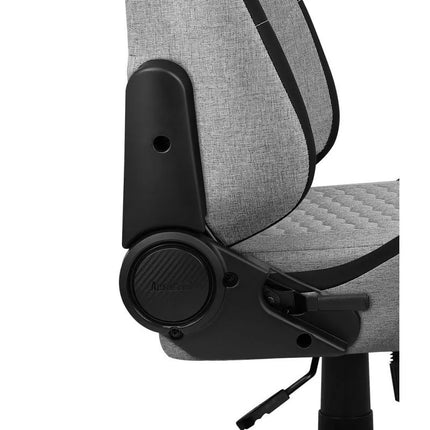 AEROCOOL CROWN AeroWeave pelenų pilkos spalvos fotelis