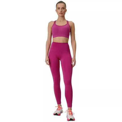 Women's leggings 4F FNK F418 pink 4FWSS26TFTIF418 54S
