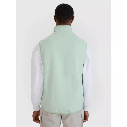 Men's sleeveless vest with stand-up collar 4F 4FWSS25TVJAM194-47S