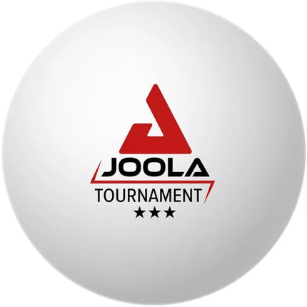 JOOLA TOURNAMENT TABLE TENNIS BALLS 3 STARS 24 PCS WHITE
