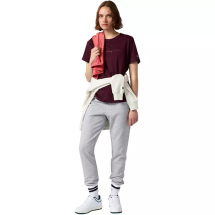 Champion SS Tee Burgundy Women's T-Shirt 118382 RS522