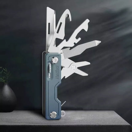 NexTool NE20098 10-in-1 multifunction knife green