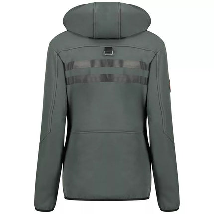 Geographical Norway softshell striukė (WU8088F/GN D.GREY/BLACK)