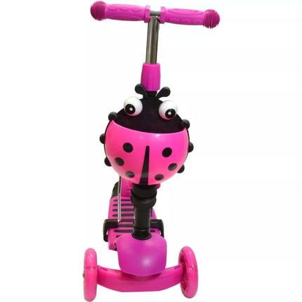 BALANCE SCOOTER 3IN1 ENERO BIEDRONKA PINK