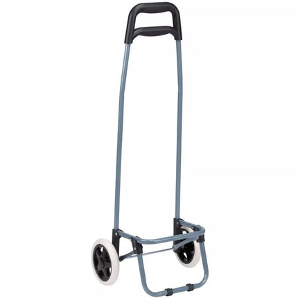 TROLLEY SHOPPING BAG ON WHEELS WITH FRAME 31L GREEN WHITE