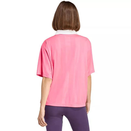 Adidas Tiro Q4 women's t-shirt pink JN2747