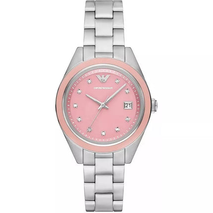 Moteriškas laikrodis EMPORIO ARMANI Leo AR11546 + dėžutė