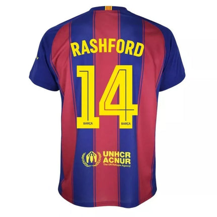 FC Barcelona Rashford kit shirt shorts junior box 2025/26 BC19ERA