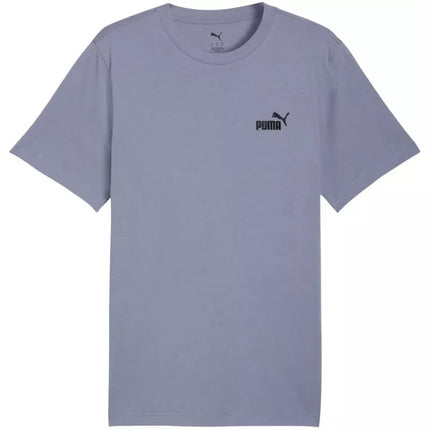 Puma Vyriški ESS Mažas Nr. 1 Logotipo Marškinėliai Violetiniai 682535 65