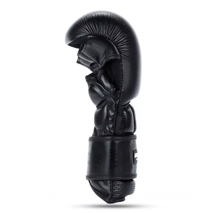 MMA treniruočių pirštinės M - Warrior Black - LegacySeries