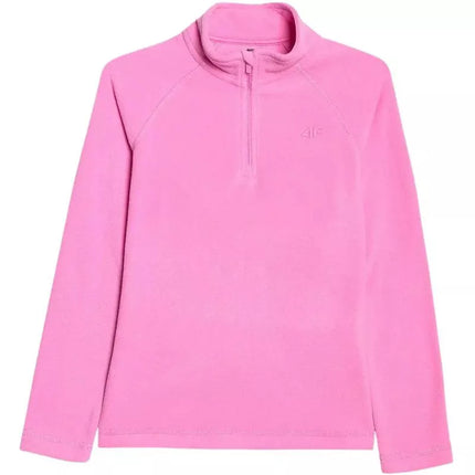 Fleece bliuzonas mergaitėms 4F F060 fuksijų 4FJWAW25UFLEF060 55S