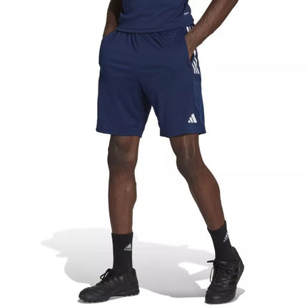 Vyriški adidas Tiro 23 Competition treniruočių šortai, tamsiai mėlyni HL3924