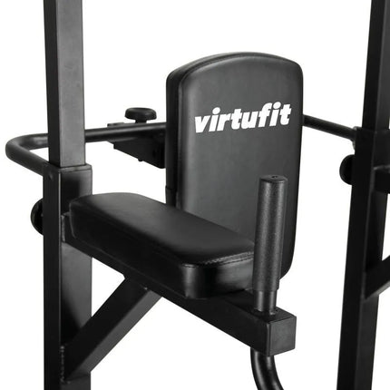 VIRTUFIT ADJUSTABLE STRENGTH TOWER - PULL-UP AND DIP STATION