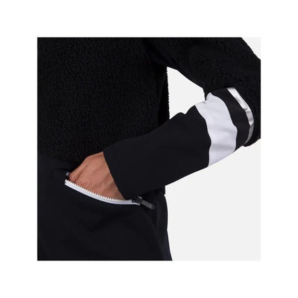 Rossignol W Wispile Fleece Fzh Sweatshirt Black