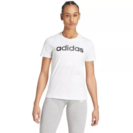 adidas Essentials Linear W GL0768 marškinėliai