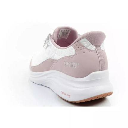 Skechers Contour Foam Moteriški sportiniai bateliai, balti, patogūs, SLIP-INS