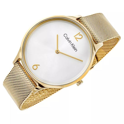 CALVIN KLEIN Nesenstantis tinklinis laikrodis moterims 25200003 + Dėžutė