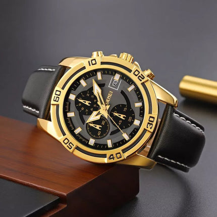 Men's Watch Skmei 9156GDBK + BOX