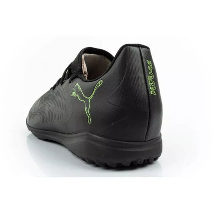 Puma men's sports shoes Future 8 Play TT turf football shoes black green