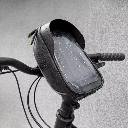 Wozinsky Bike Handlebar Bag with Phone Case 1L Black (WBB16BK)