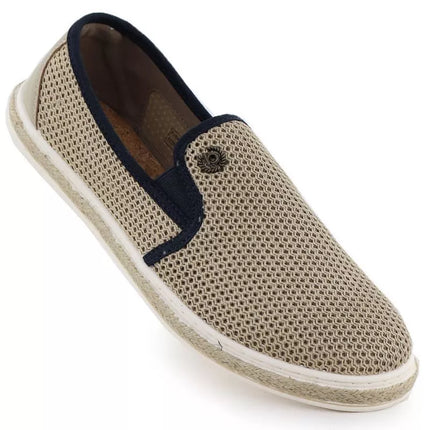 Vyriškos smėlio spalvos espadrilės Bugatti 321-ASP61-6900