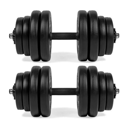 VIRTUFIT ADJUSTABLE DUMBBELL - VINYL - 15 KG