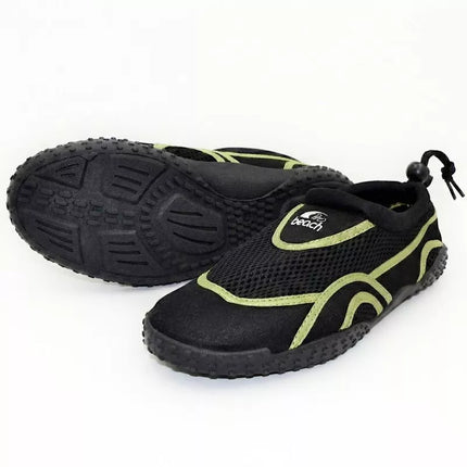 MAN WATER SHOES BLACK/GREEN XQMAX SIZE 44