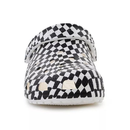 Crocs Classic iškreiptų languotų klumpių 211007-103 šlepetės