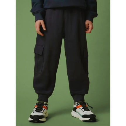 Boys' cargo sweatpants 4F 4FJRSS26TTROM1882-22S
