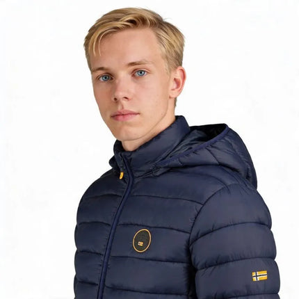 Geographical Norway AMIGOBADGE LONG HOOD DB NAVY MEN 233 NAVY (WY8852H/GN-MARINE)