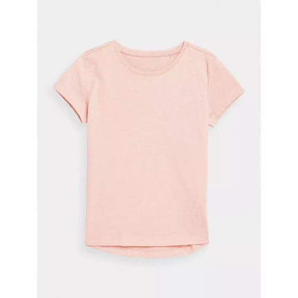 100% cotton plain girls' T-shirt 4F Junior