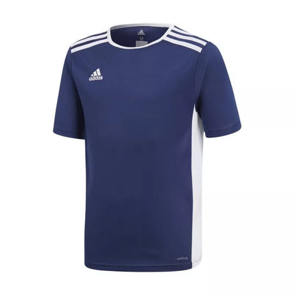 ADIDAS ENTRADA 18 JUNIOR MARŠKINĖLIŲ NAVY BLUE CF1036